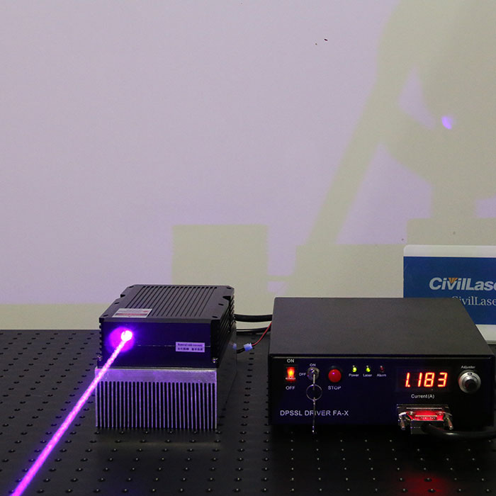 455nm 8W Azul Láser semiconductor Alto Voltaje Diodo láser Laser